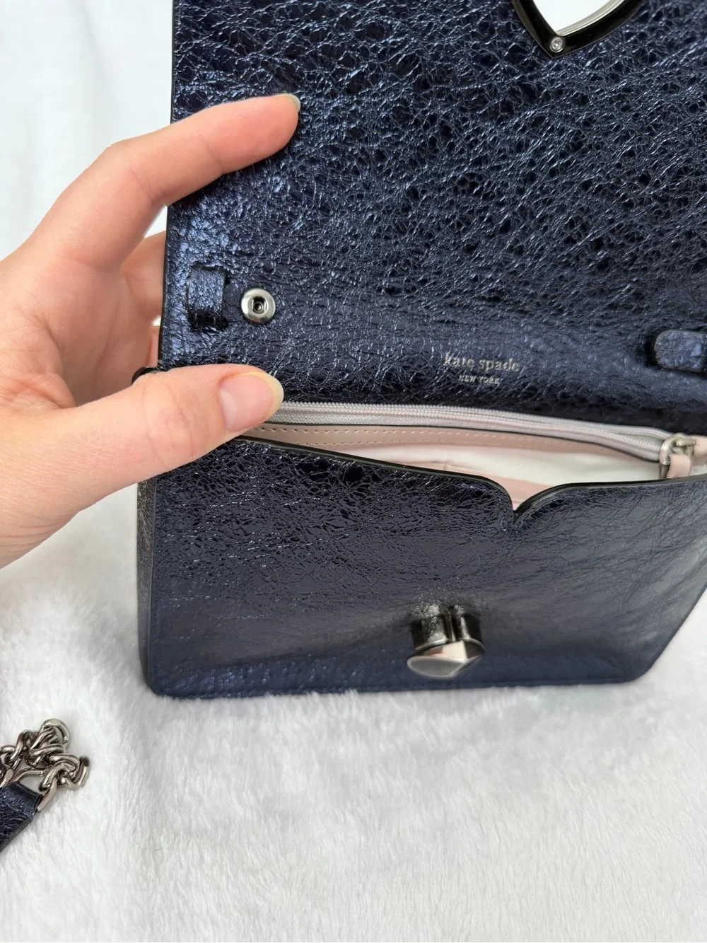 Kate Spade Metallic Leopard Sample Crossbody